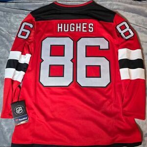 Jack Hughes New Jersey Devils Womens Large Fanatics NHL Jersey